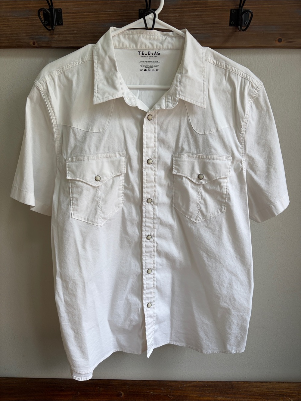 Tecovas Men's Performance Western Short Sleeve Pearl Snap